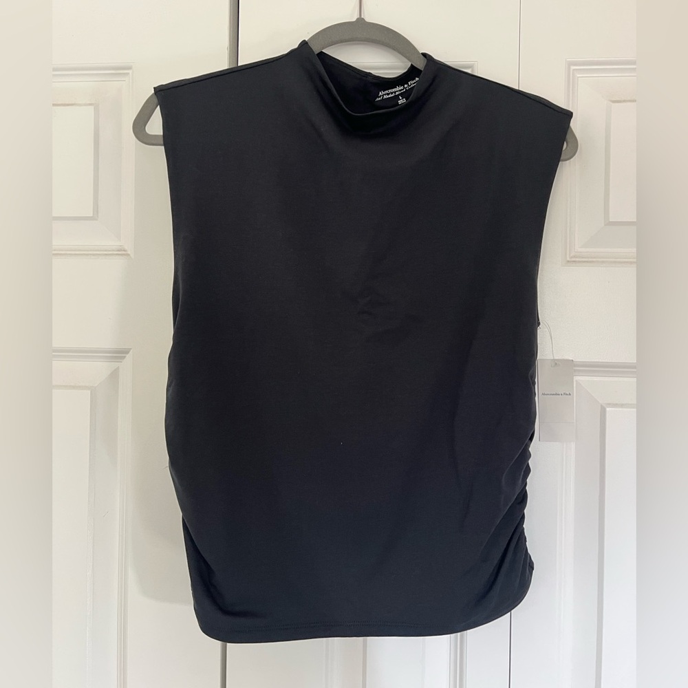 Abercrombie & Fitch Black Tank Top
